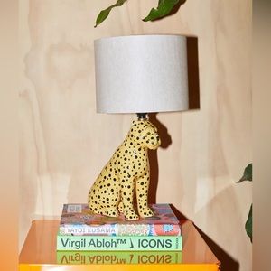 Urban Outfitters Cheetah Table Lamp